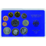 BRD 12,68 DM Kursmünzensatz 1987 PP 1 Pfennig bis 5 D-Mark