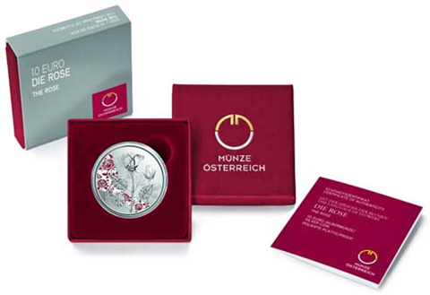 Österreich-10-Euro-Silber--Gedenkmünze-2021-Rose-PP-II
