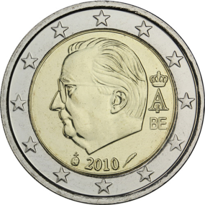 Belgien-2Euro-2010-Albert-RS