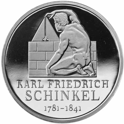 Deutschland-10-Euro-2006-PP-Karl-Friedrich-Schinkel-I