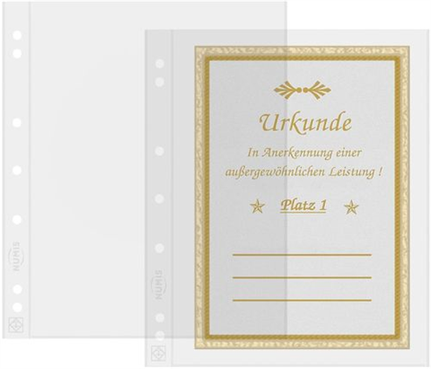304653 -numis-kunststoffhuellen-mit-einem-fach-10er-pack