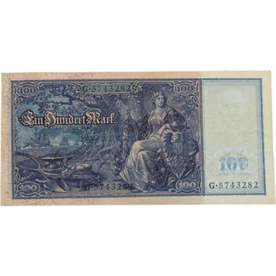 RO.44-100Mark-21.4.1910-gebraucht-RS