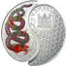 Fiji 2 x 1 Dollar Silber 2013 PP Yin & Yang - Jahr der Schlange