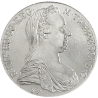 Österreich-1Taler-1780-Ag-Marien-Theresien-Taler-Silber-RS