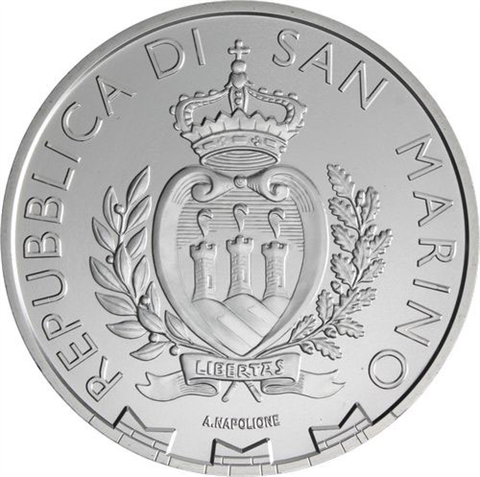 San-Marino-5-Euro-2026-AGstgl-Wanderfalke-RS
