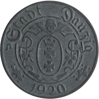 Danzig-10 Pfennig-1920-Notgeld-RS