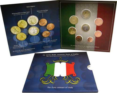 Italien 3,88 Euro 2002 bfr. Sondersatz im Folder I