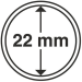 300053 - 10 Münzenkapseln  Innendurchmesser 22 mm 
