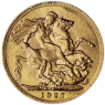Großbritannien-1-Sovereign-1927-König-Georges-II