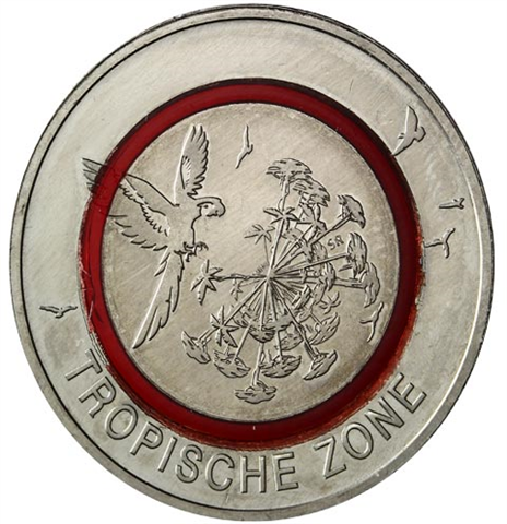 Deutschland-5 Euro-2017-Stgl-Tropische Zone-Numisbrief-RS