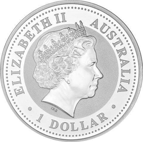 Australien-1-Unze-Silber-1999---1-Dollar-Kookaburra-RS