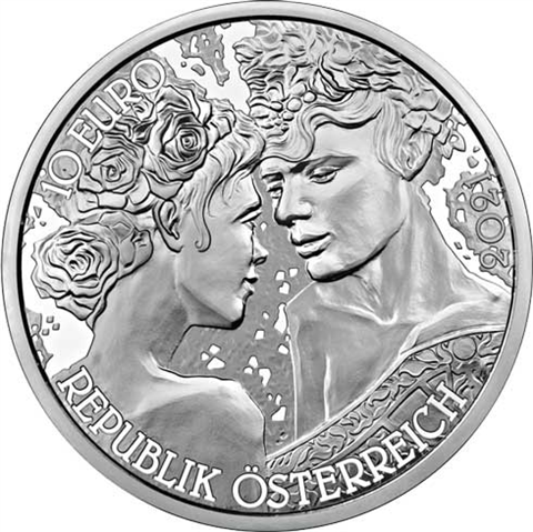 Österreich-10-Euro-Silber--Gedenkmünze-2021-Rose-PP-II