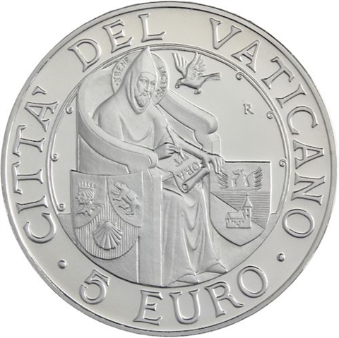 Vatikan-5Euro-2006-AGPP-Weltfriedenstag-RS-1