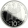 Deutschland 10 DM Silber 1999 PP 50 Jahre SOS Kinderdörfer Mzz. F