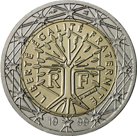 Frankreich 2 Euro 1999 -I
