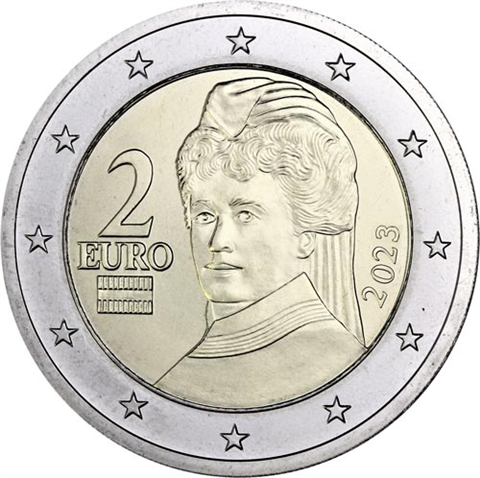 Österreich-2-Euro-Kursmünze-2023-I