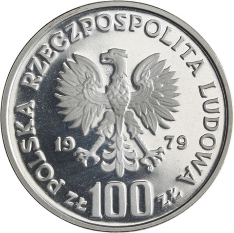 Polen-100 Zlotych-1979-AGpp-Ludwik Zamenhof-RS