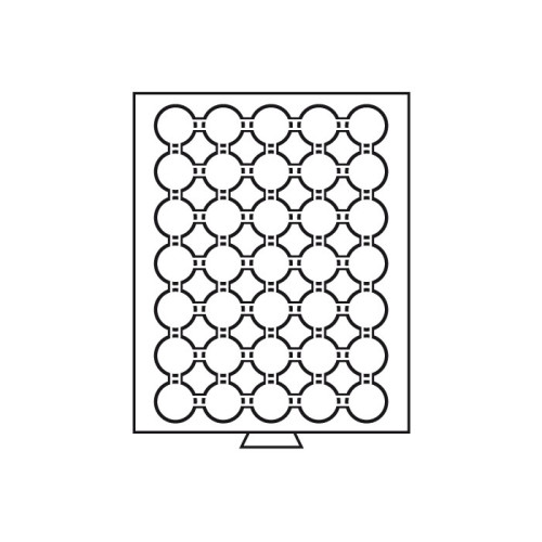 326819 - Münzbox 35 Fächer für CAPS 28 + CAPS 27