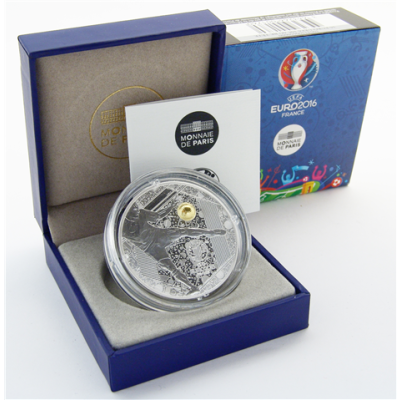 Frankreich 10 Euro 2016 PP Fußball-Europameisterschaft 2016 Volleyschuss mit OVP