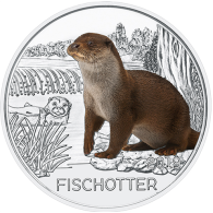 Österreich 3 Euro 2019 Fischotter I