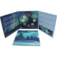 Finnland-3,88 Euro-2025-Stgl-KMS-Nordlichter-Folder I