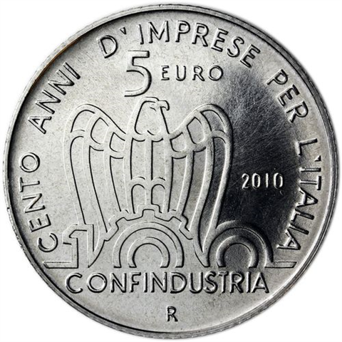 Italien 5 Euro 2010 Stgl. Confindustria III