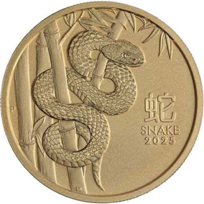 Australien-15-Dollar-2025-0,10-Unze-Gold-Lunar-Schlange-RS