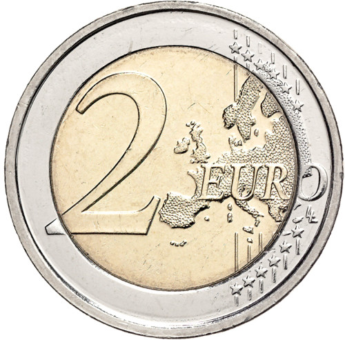 Belgien-2Euro-2008-bfr-Menschenrechte-RS