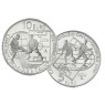5  Euro 10 Euro Sammlermünzen San Marino Fußball WM