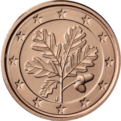 Deutschland 5 Euro-Cent 2019 Kursmünzen mit Eichenzweig bestellen