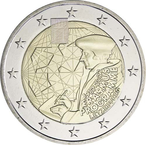 Luxemburg-2Euro-2022-Erasmus-RS