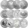 Australien-12x50 cent-2008-2019-AGstgl