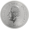 Niue-2-Dollar-2025-AGstgl-Hawksbill-Schildkröte-VS