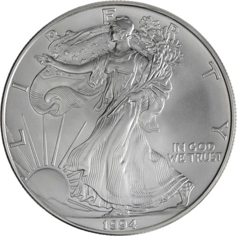 USA-1 Dollar-1994-AGstgl-Silver Eagle-RS