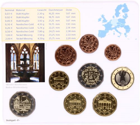 Deutschland-5,88 Euro-2013-Stgl-Kurs-MzzF-RS