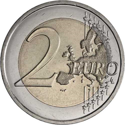 Luxemburg-2 Euro-2025-bfr-Thronbesteigung Henri-RS