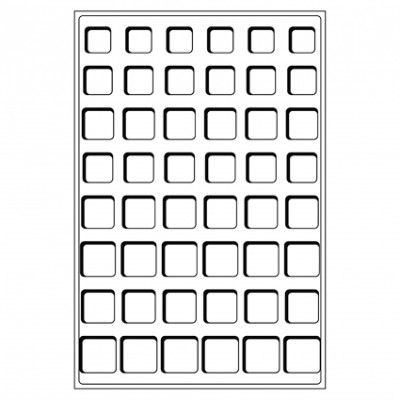 309571 -  Tableaus  48 Fächer für 6 kompl. KMS 2er Set