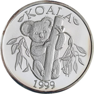Australien-1 Unze-1999-AGstgl-Koala-RS