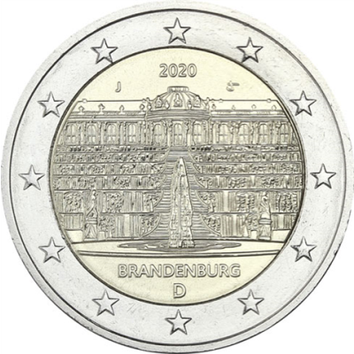 Deutschland-2Euro-2020-Schloss-Sanssouci-J-RS