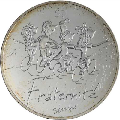 Frankreich-10 Euro-2014-AGstgl-Fraternite Freiheit Frühling-RS