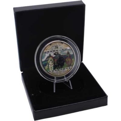 Cook Islands-20 Dollar-2010-AGpp-Farbe-Viktor Vasnetsov-Etui