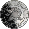 USA-1 Dollar-2002-AGpp-Military Academy Bicentennial-VS