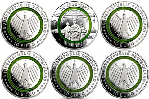 Deutschland-10-Euro-2027-PP-A-D-F-G-J-Bundeswehr-RSVS