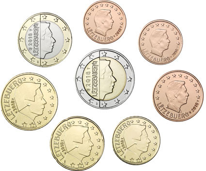 3,88 Euro Kursmuenzen Luxemburg 2018 Sammlermuenzen 