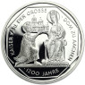 Deutschland 10 DM Silber 2000 PP Karl der Grosse & Dom Aachen