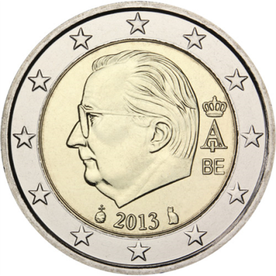 Belgien-2Euro-2013-Albert-RS