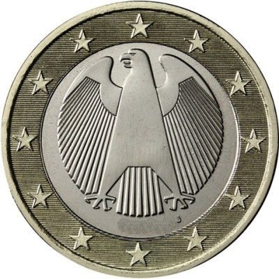 Deutschland 1 Euro- 2019 Kursmünze Gedenkmünzen Zubehör Münzen kaufen