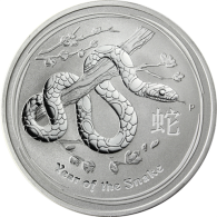 Australien-10-Dollars-2013-Ag-Jahr-der-Schlange-10oz-RS