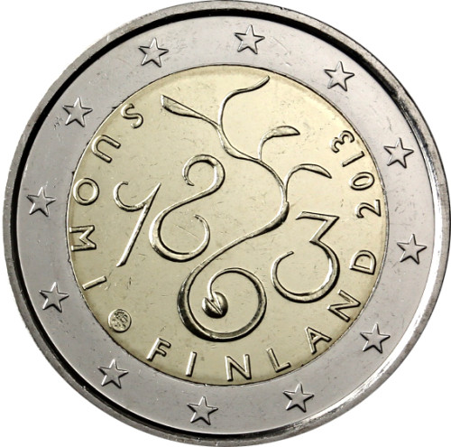 Finnland 2 Euro 2013 bfr. 150 Jahre Finnisches Parlament -II