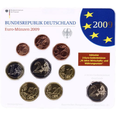 Deutschland-5,88 Euro-2009-Stgl-Kurs-MzzD-RS